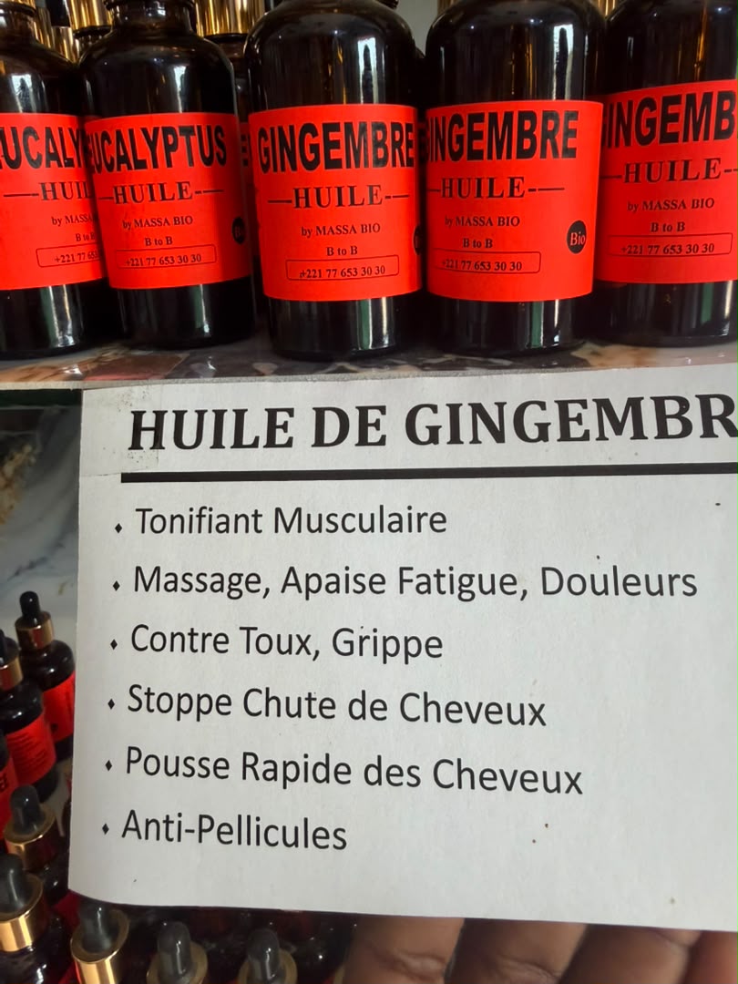 Huile de Gingembre